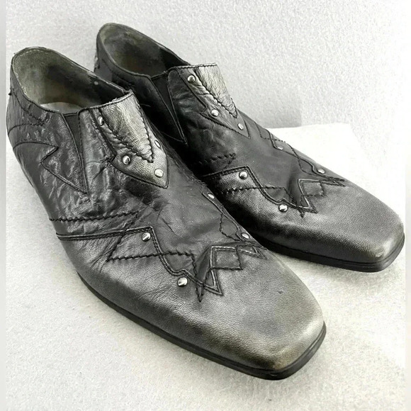 Guess leather Hipster Loafers western Guess by Marciano - Picture 1 of 12